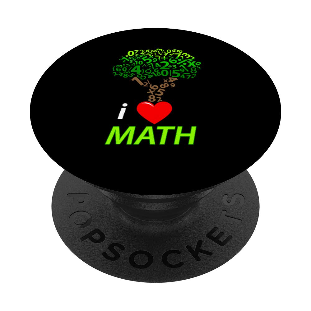Math Tree PopSockets Grip & Stand for Phones & Tablets - Perfect Gift for Mathematicians, Teachers, Students & Kids - Great for School, Office & Study Sessions