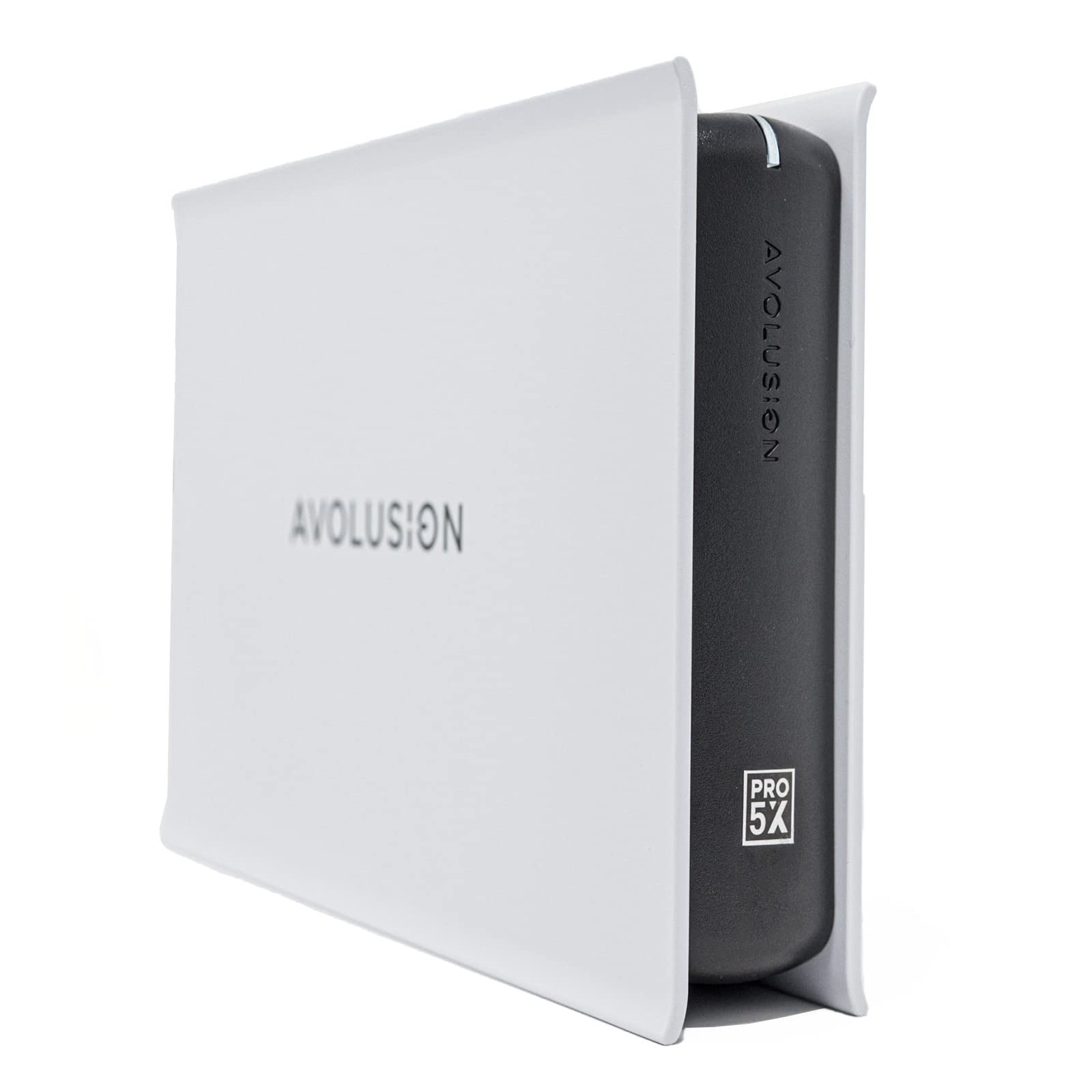 Avolusion PRO-5X Series 4TB USB 3.0 External Hard Drive - High Speed Portable HDD for Windows PC, Mac, Laptop - White (Renewed) - Perfect for Data Backup, Gaming Storage & Media Files