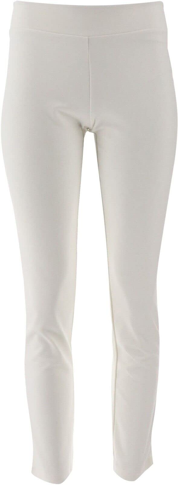 Women's Control Ponte di Roma Slim Leg Pants A258877 - Office Work & Business Casual Wear