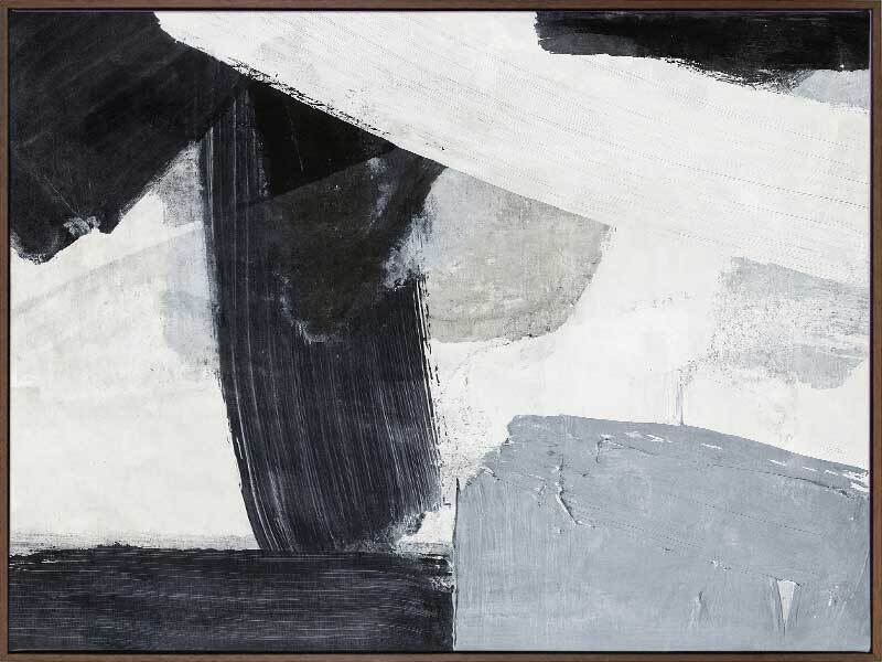 Darkened Silhouettes II - Modern Abstract Canvas Wall Art Print - Perfect for Living Room, Bedroom & Office Decor