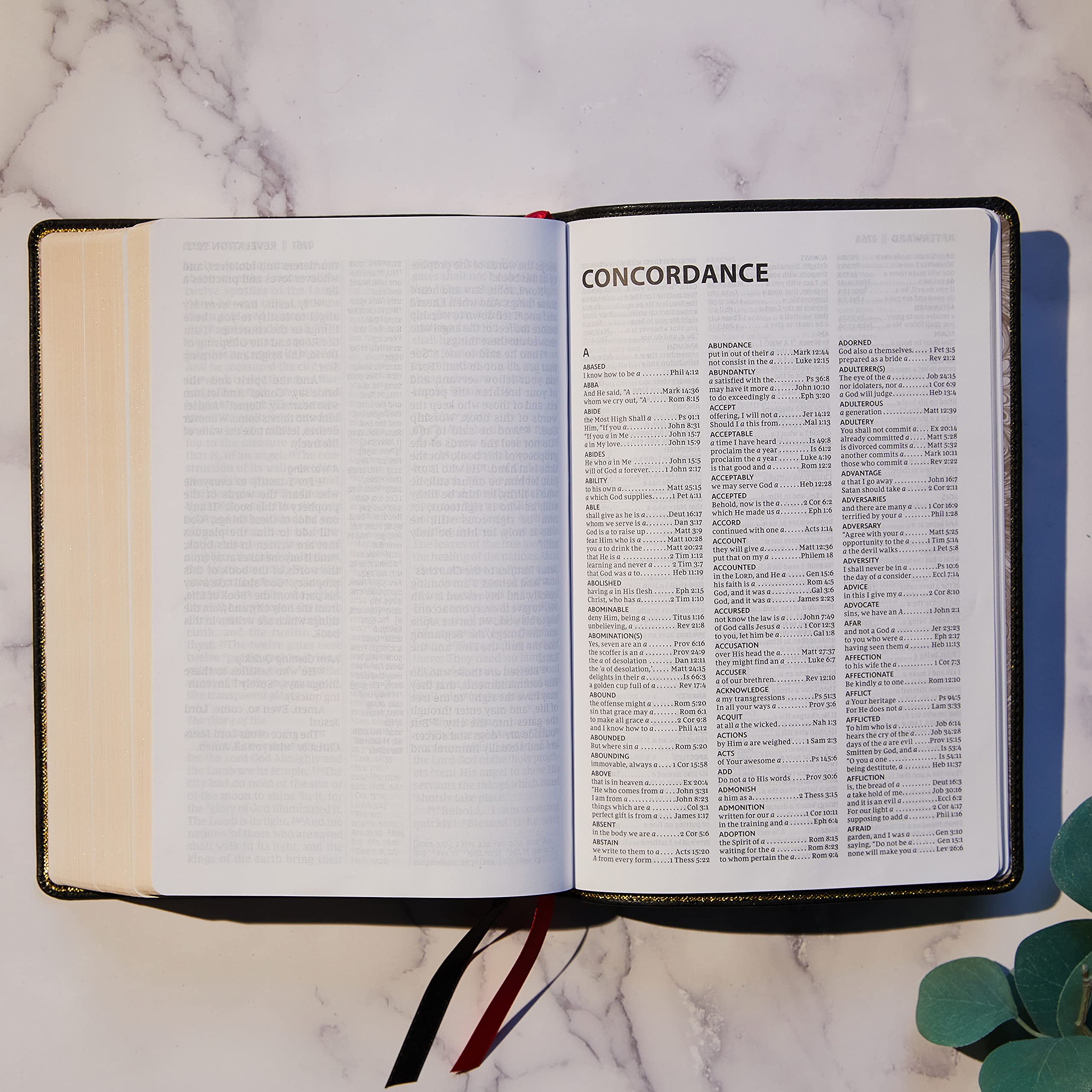 NKJV Giant Print Bible - Blue Leathersoft, Red Letter, Comfort Print for Easy Reading & Study