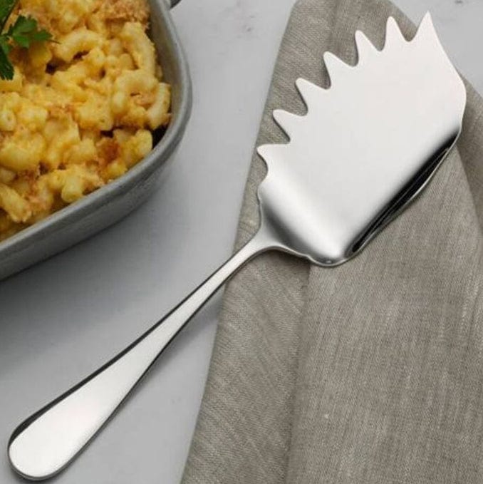Best Stainless Steel Macaroni Server - Durable Pasta Spoon for Serving Mac and Cheese, Spaghetti, Lasagna | Perfect for Family Dinners, Potlucks & Italian Restaurants