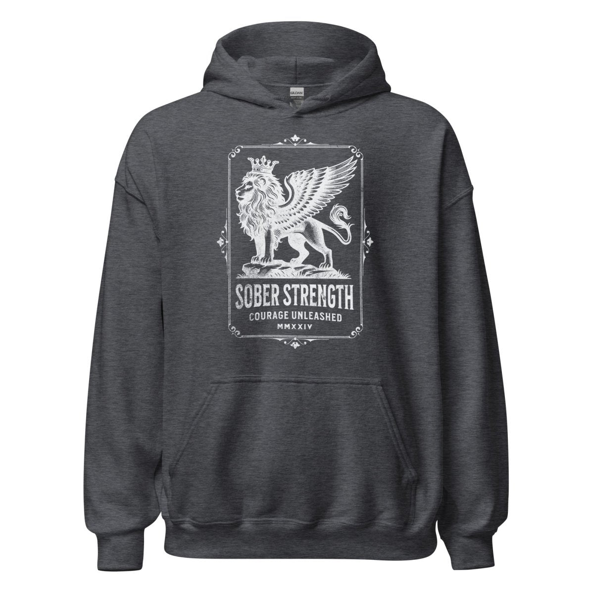Sobriety Strength Unisex Hoodie - Comfortable & Stylish Pullover for Men & Women - Perfect for Recovery, Workouts, and Casual Wear