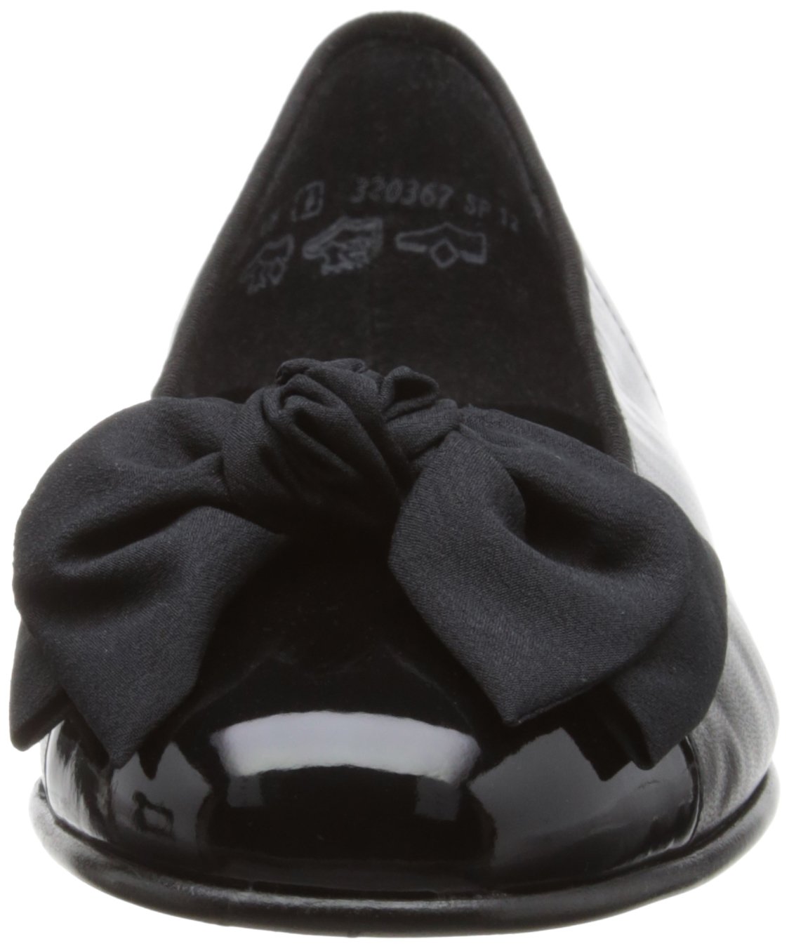 Gabor Women's Comfortable Ballet Flats - Soft Leather Slip-On Shoes for Dance, Work & Casual Wear - Perfect for Ballet Class, Office & Everyday Use