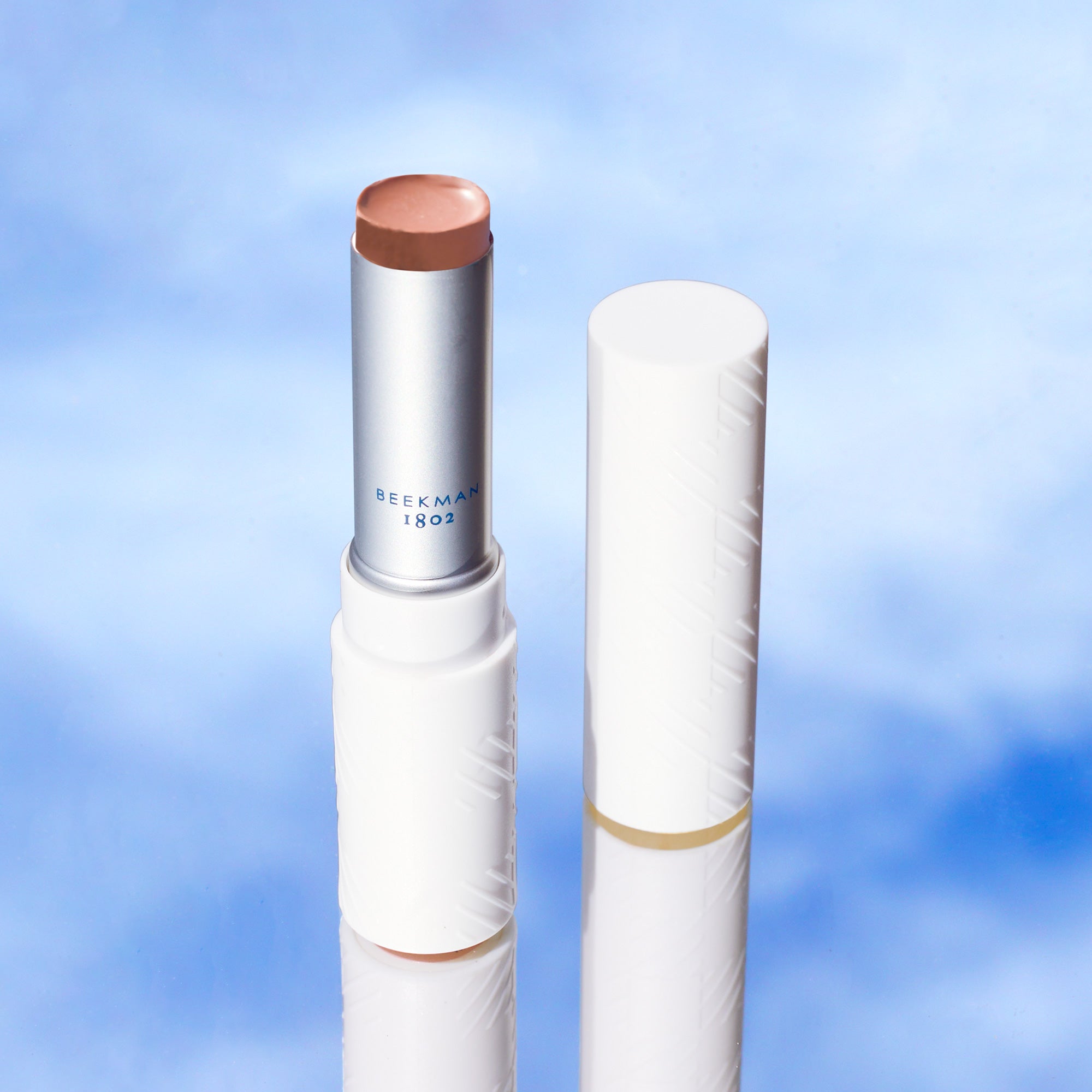Spicy Nudey SPF 15 Goat Milk Tinted Lip Cream - Moisturizing & Sun Protection - Perfect for Daily Wear, Outdoor Activities & Makeup Looks