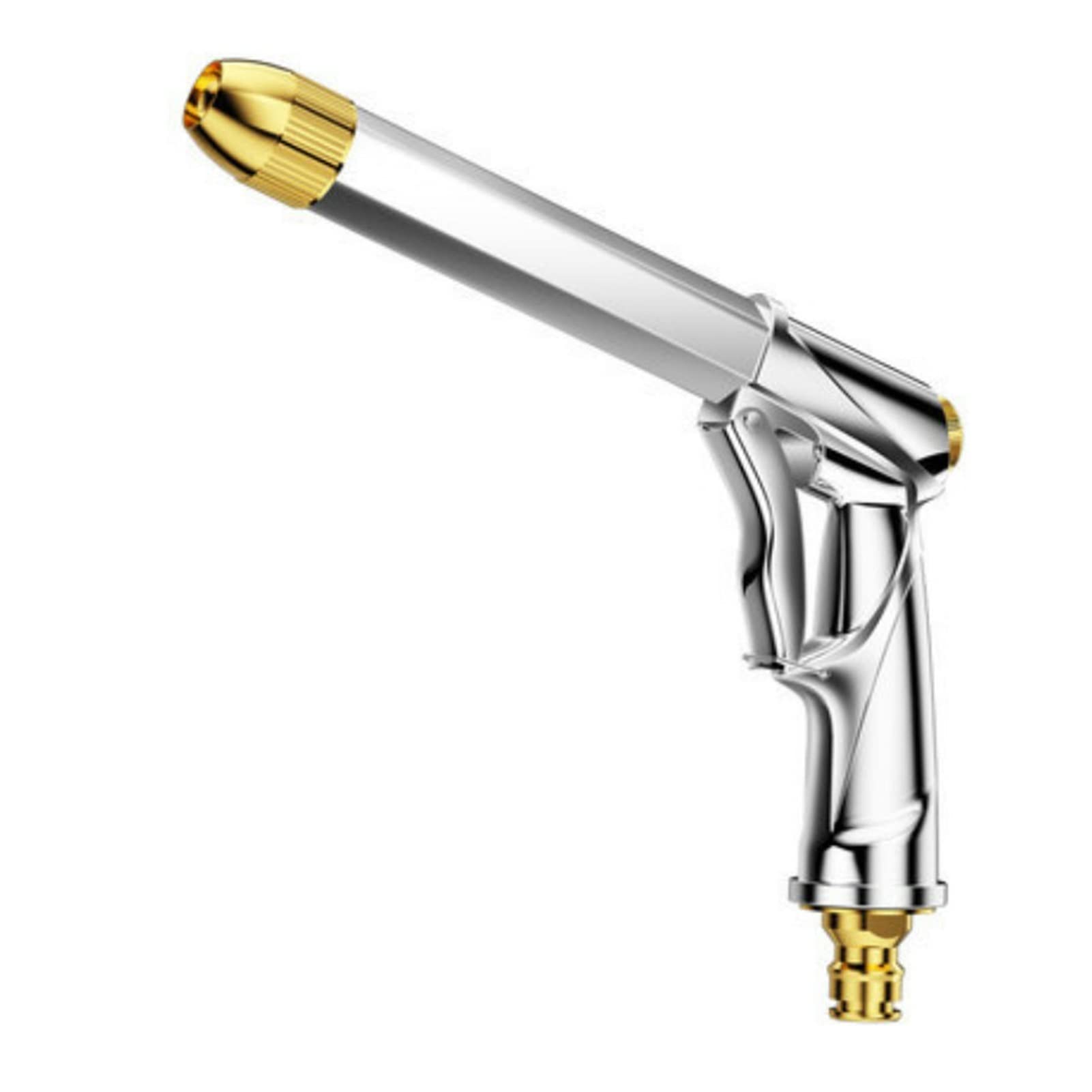 YKLL High Pressure Water Gun - Metal Car Washer Spray Nozzle, Heavy Duty Garden Hose Jet Sprayer for Car Washing, Vehicle Cleaning & Outdoor Use (Water Gun Head Only) - Perfect for Home Car Care, Patio Cleaning & Gardening Tasks