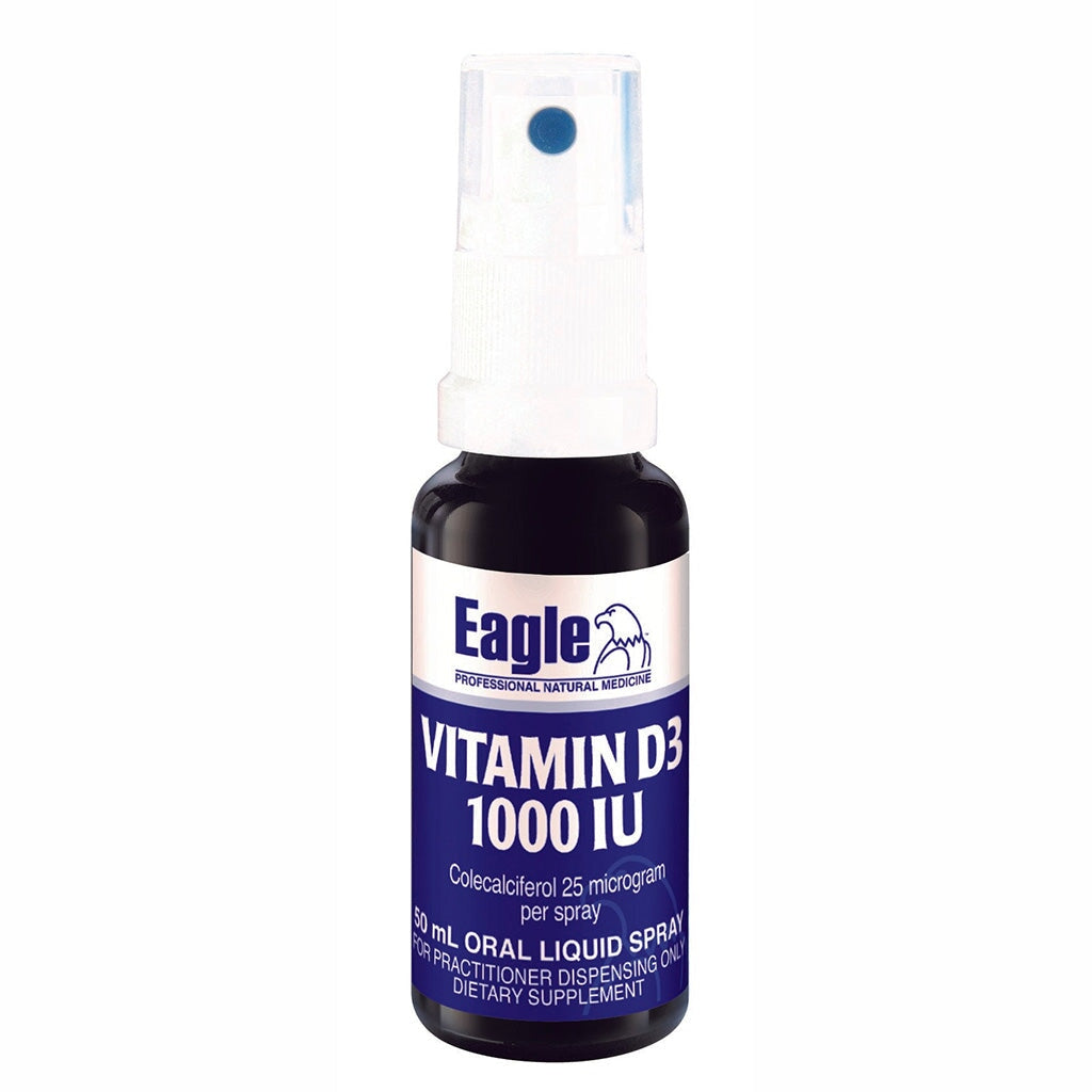 Eagle Vitamin D3 1000IU Oral Spray - Fast Absorption Liquid Vitamin D Supplement for Immune Support & Bone Health - Perfect for Busy Lifestyles & On-the-Go Use