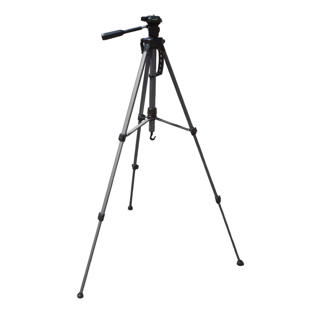 Professional Aluminum Camera Tripod with Adjustable Height - Lightweight & Portable for Travel, Vlogging, and Outdoor Photography