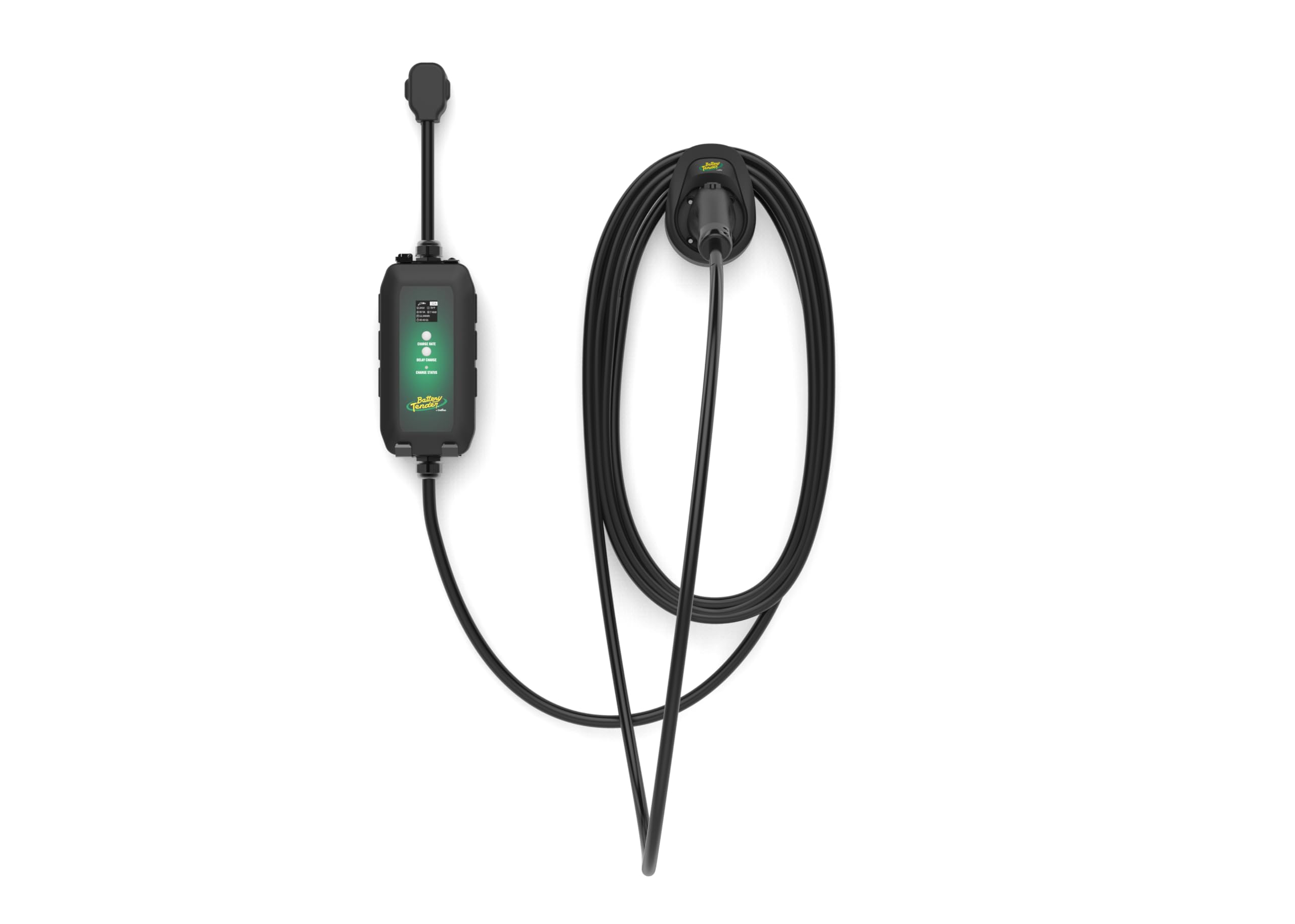 Battery Tender eCharge 32 AMP Level 1+2 Portable EV Charger for Electric Vehicles - 022-3017-DL-WH - Fast Charging at Home & On The Road