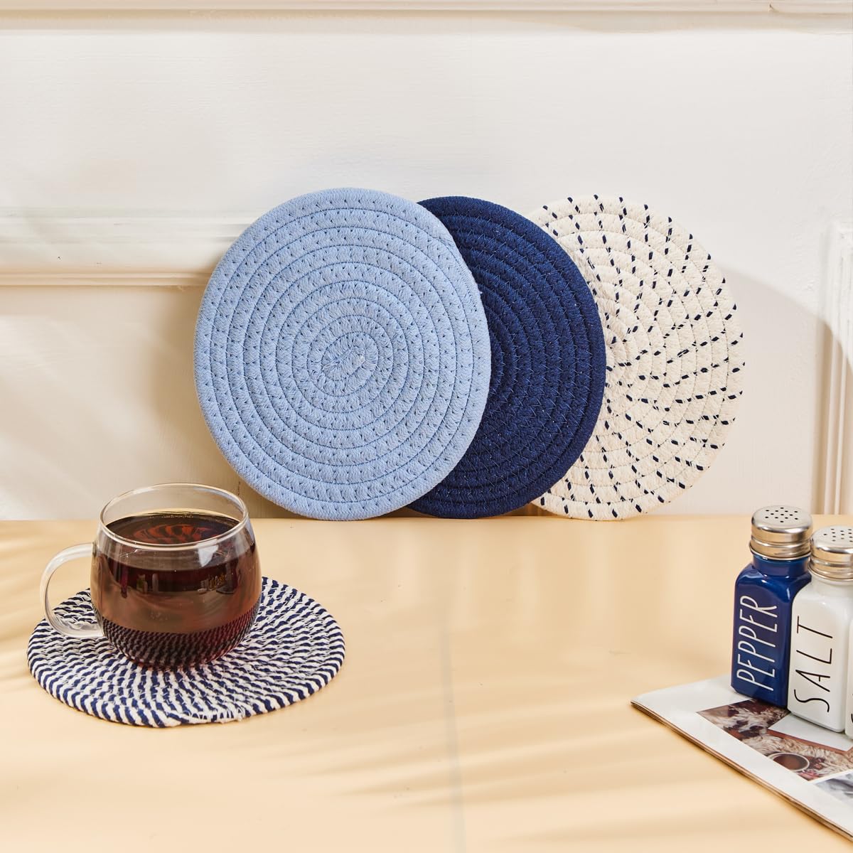 Heat-Resistant Trivets for Hot Dishes - 7.3