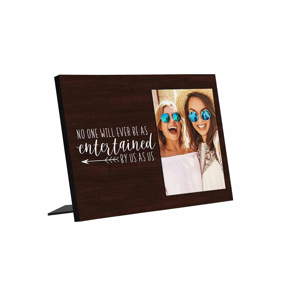 Custom Picture Frame - Personalized Photo Panel for Best Friends | Unique Gift Idea for Birthdays, Anniversaries & Home Decor