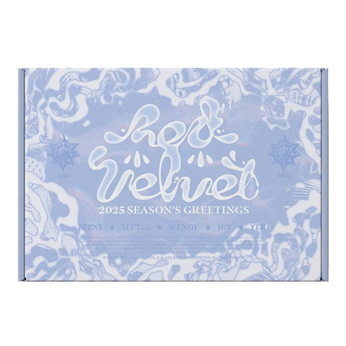RED VELVET 2025 Season's Greetings K-Pop Merchandise | Official Album Photobook + Exclusive Goodies | Perfect for K-Pop Fans Collection & Gift Giving