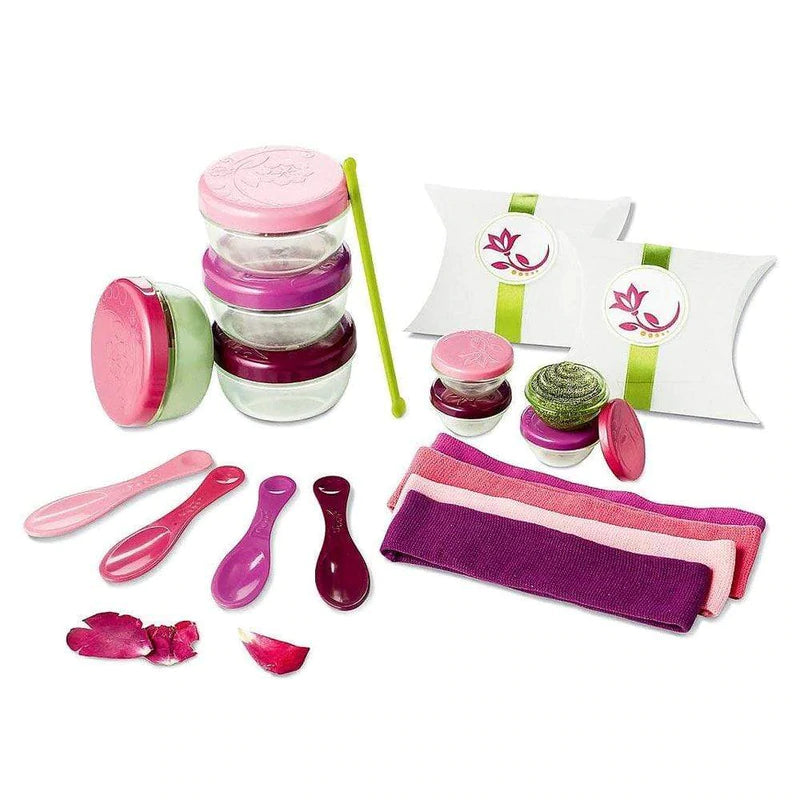 All Natural Spa Day Kit - Host a Relaxing Spa Party for 4 People | Perfect for Girls' Night, Bridal Showers & Self-Care Evenings