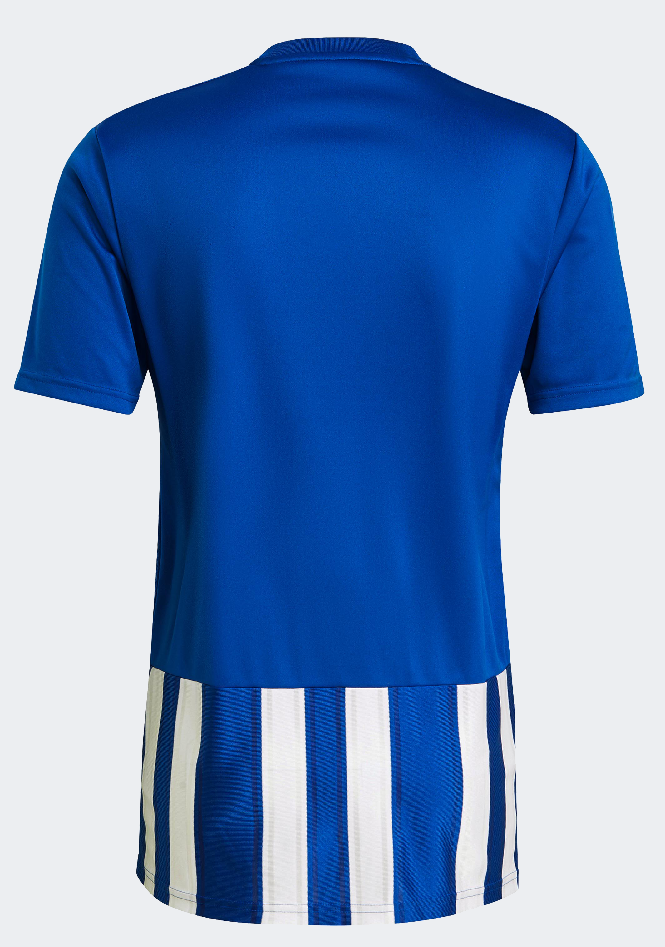 Adidas Men's Striped 21 Soccer Jersey - Blue & White - Lightweight Breathable Performance Shirt for Training & Match Play