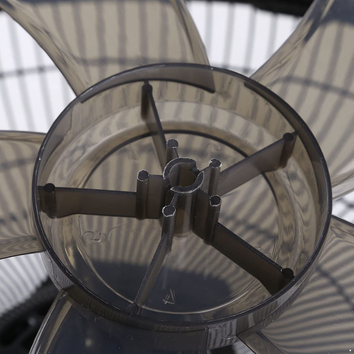 FEESHOW 5-Blade Plastic Fan Blade Replacement for 16 Inch Standing Pedestal Fan - Black - Perfect for Home, Office, and Outdoor Cooling