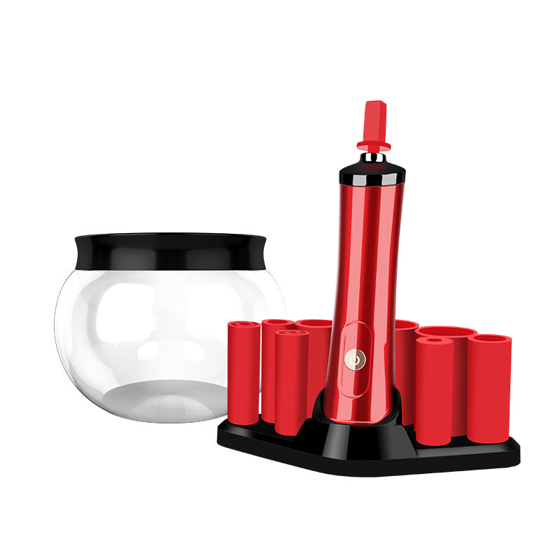 Electric Makeup Brush Cleaner - Automatic Cleaning Tool for Cosmetics Brushes | Perfect for Home, Salon & Travel Use