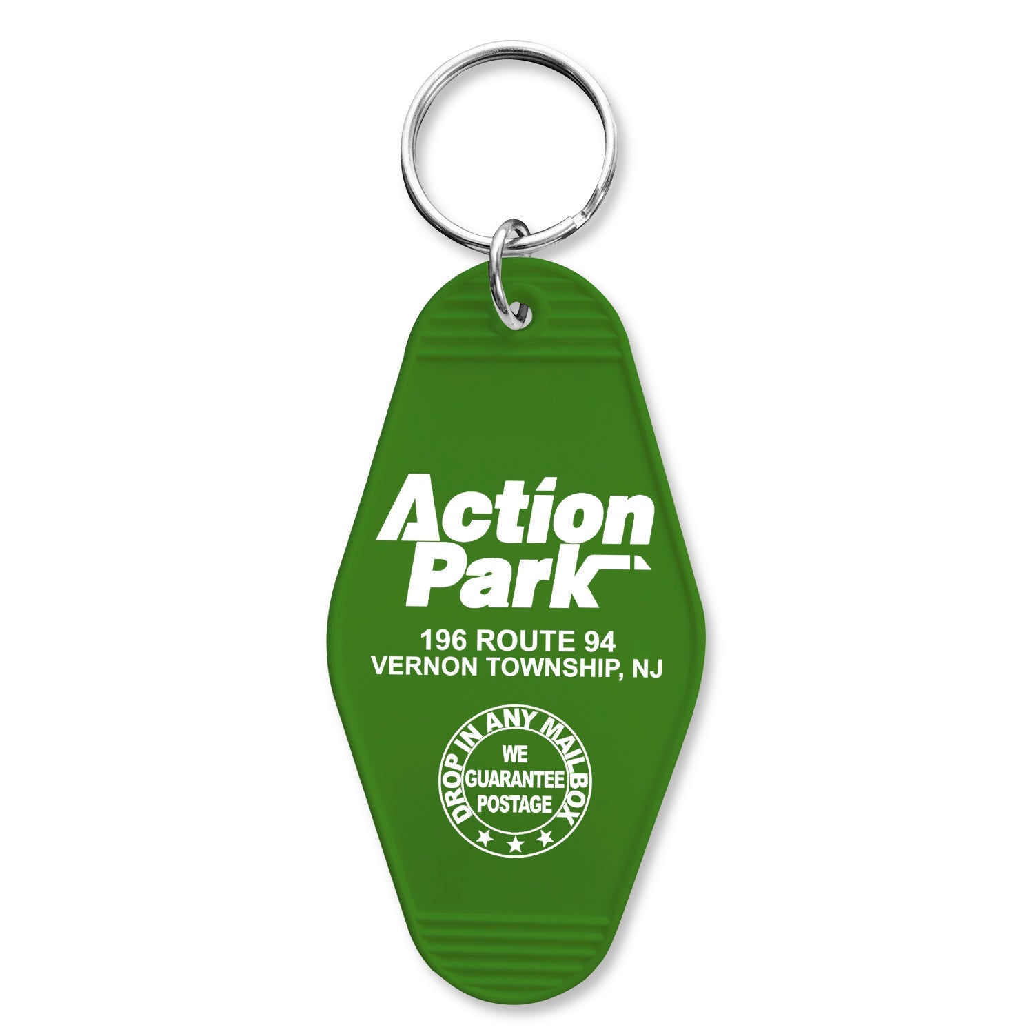 Action Park Room Keychain - Durable Metal Key Holder for Home, Office & Travel - Perfect for Key Organization and Easy Access
