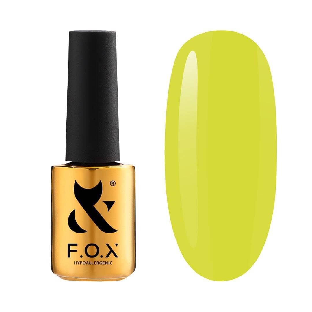 F.O.X Spectrum 065 Neon Nail Polish - 14ml Bottle for Professional Salon & Home Manicure - Vibrant UV Gel Polish for Long-Lasting Nails - Perfect for Parties, Weddings & Special Occasions
