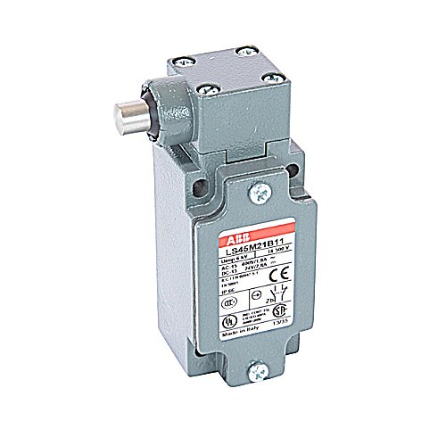 ABB LS45M21B11 Stainless Steel Limit Switch with 40mm Coil Spring Rod - Heavy Duty Industrial Automation Control for CNC Machines, Conveyors & Manufacturing Equipment