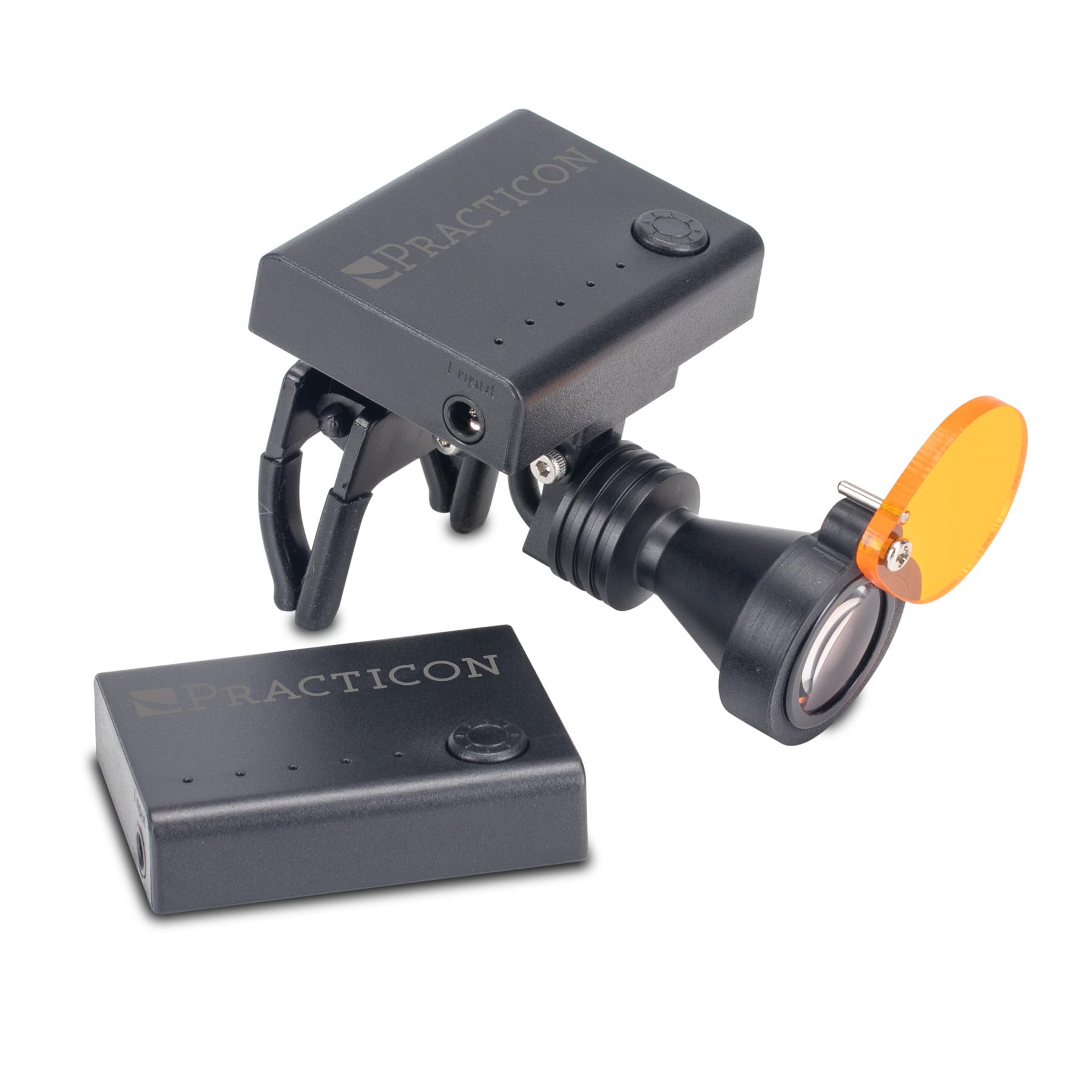 **Spot-On Plus Wireless LED Headlight Kit - Ultra Lightweight Clip-On Dental Headlamp with Rechargeable Batteries, Removable Filter & Storage Case - Perfect for Dentists, Surgeons, and Detailed Work**