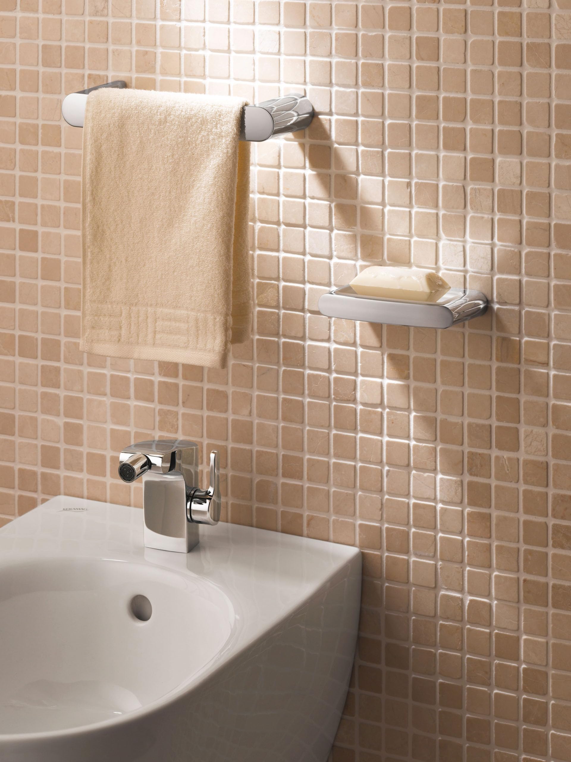 Premium Elegance Soap Holder with Drain Tray - Rustproof Stainless Steel Bathroom Organizer for Shower, Sink, and Countertop - Perfect for Home, Hotel, and Spa Use