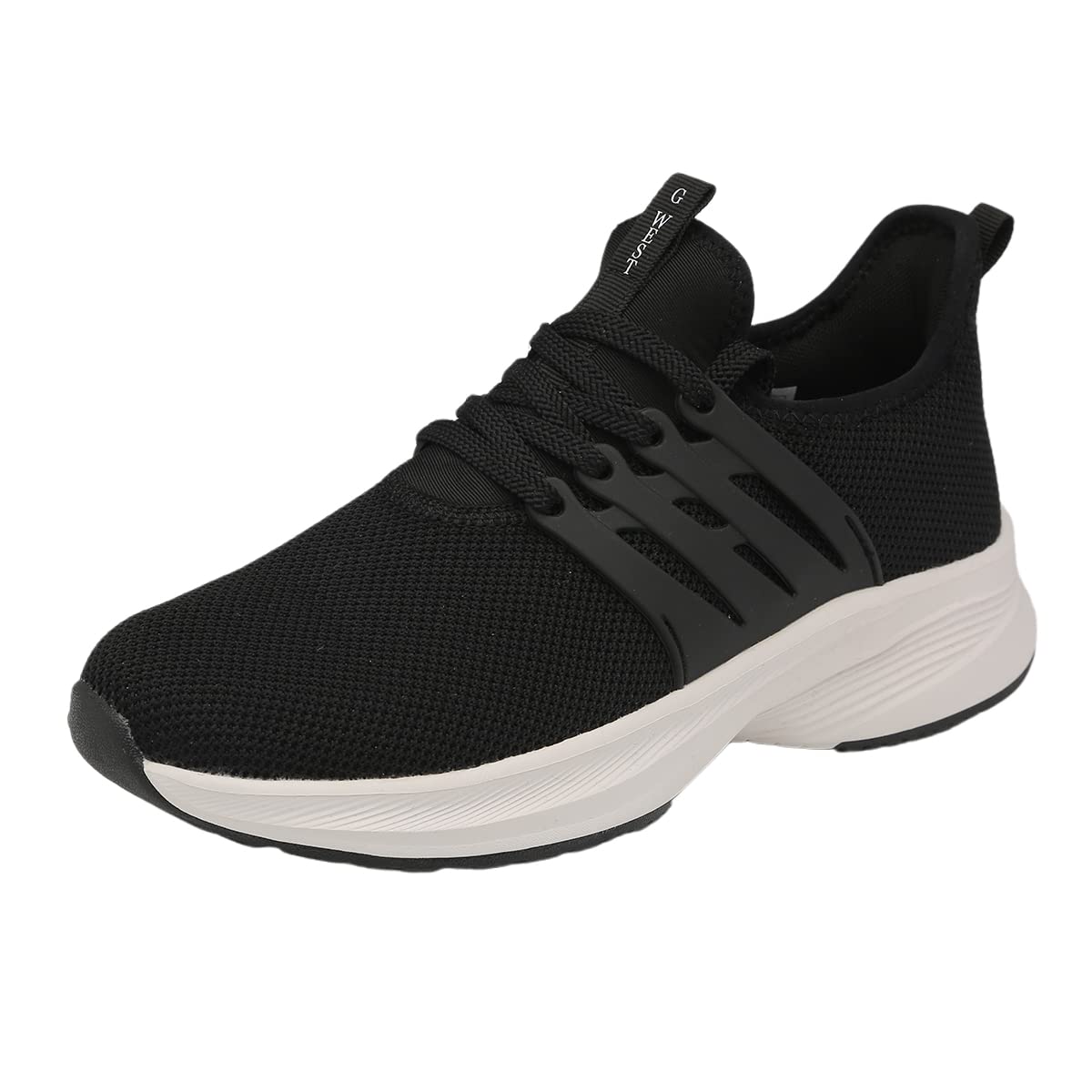 G WEST Men's Crown Athletic Shoes - Lightweight Running Sneakers for Men, Breathable Comfort Walking Shoes with Cushioning Support - Perfect for Gym, Workout & Daily Wear