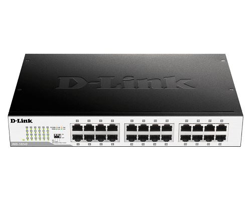 D-Link DGS-1024D 24-Port Gigabit Ethernet Switch | Unmanaged Desktop Network Switch | High-Speed Data Transfer | Plug & Play | Ideal for Home Office, Small Business & Gaming Setup