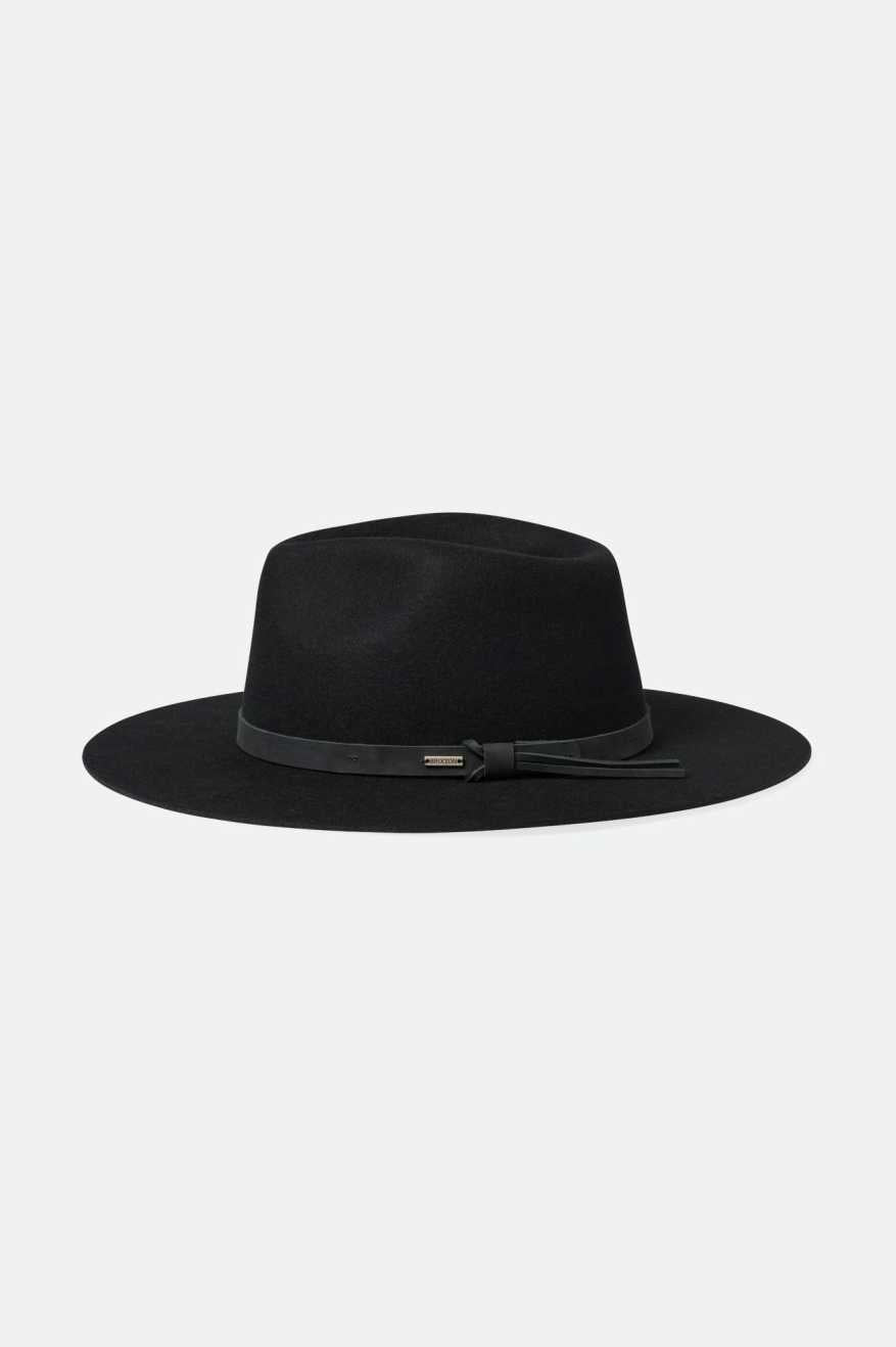 Hawkins WTHR GUARD™ Waterproof Cowboy Hat for Men & Women - Black Western Style Sun Protection Hat for Outdoor, Rodeo, and Ranch Activities