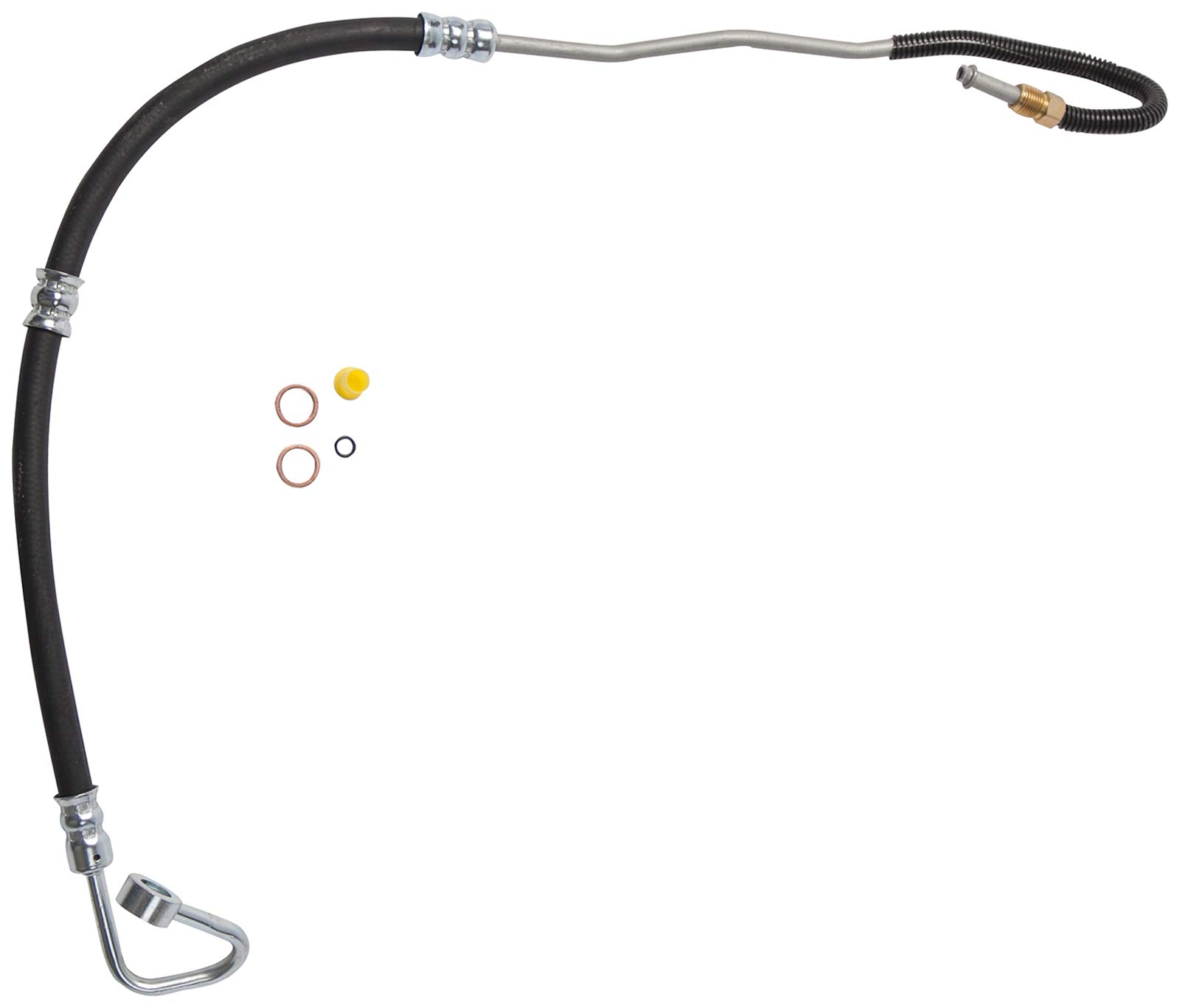 Gates 365552 Power Steering Pressure Line Hose Assembly - Replacement for Smooth Steering Performance - Ideal for Trucks, SUVs, and Off-Road Vehicles