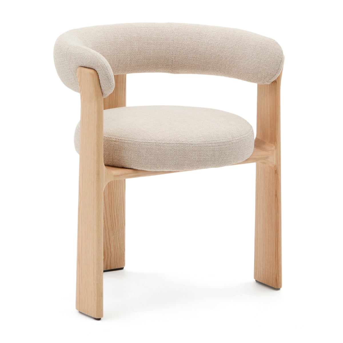 Elegant Granite 3-Legged Dining Chair - Modern Kitchen & Restaurant Furniture for Home & Commercial Use