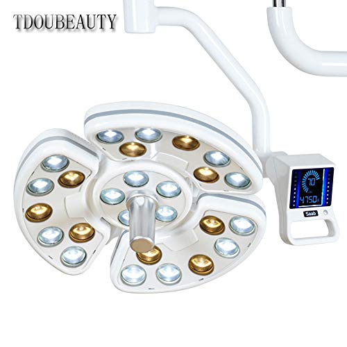 Professional Dental Shadow Lamp with Touch LED Lighting - Dual Head Surgical Light for Dentists, Pet Surgery & Tattoo Parlors | Perfect for Dental Chairs, Veterinary Clinics & Beauty Studios