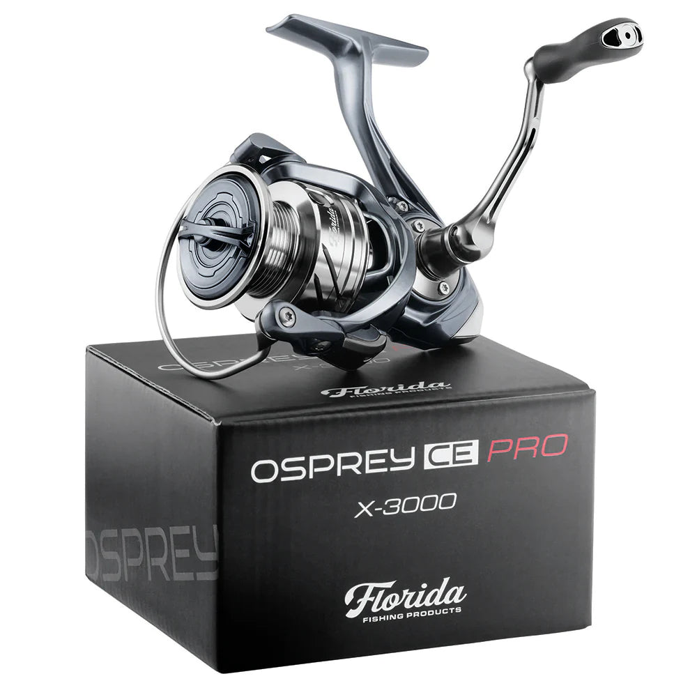 Florida Fishing Products CE Pro Spinning Reels - Saltwater & Freshwater Fishing Gear for Bass, Trout, and Walleye - Perfect for Shore Fishing, Boat Angling, and Tournament Use
