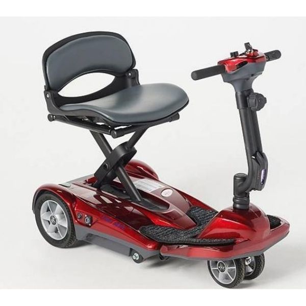 EV Rider Transport AF+ Deluxe Folding Electric Scooter for Adults - Portable Commuter Scooter with Long Battery Life - Perfect for Urban Travel, Campus, and Last-Mile Transportation