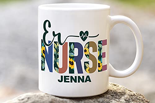 11oz - Personalized White Mug