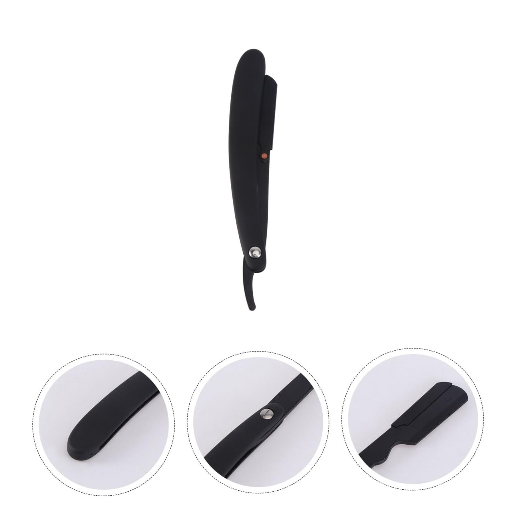Didiseaon Engraved Razor Holder - ABS Manual Shaving Tool for Bathroom Organization & Grooming Essentials - Perfect for Home, Salon, and Travel Use