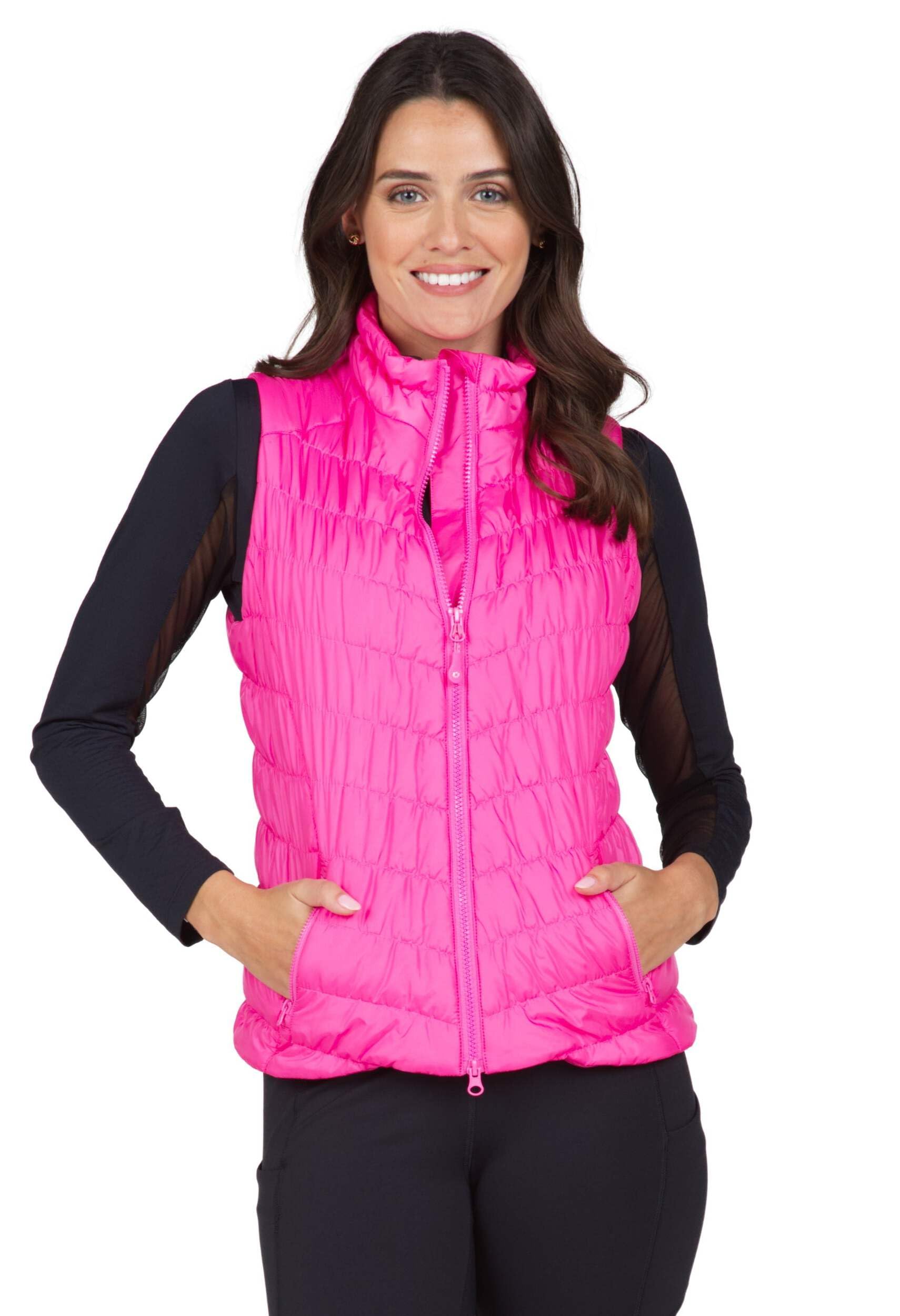 IBKUL Men's Lightweight Breathable Sleeveless Vest - Warm Solid Color Puffer Vest for Outdoor Activities, Hiking & Casual Wear - Model 31000