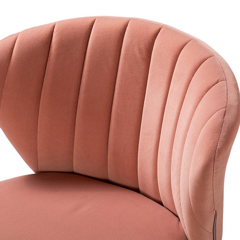 Premium Chandra Velvet Office Chair - Ergonomic Executive Desk Chair with Lumbar Support for Home & Office Workspaces - Comfortable Modern Computer Chair for Long Hours of Sitting