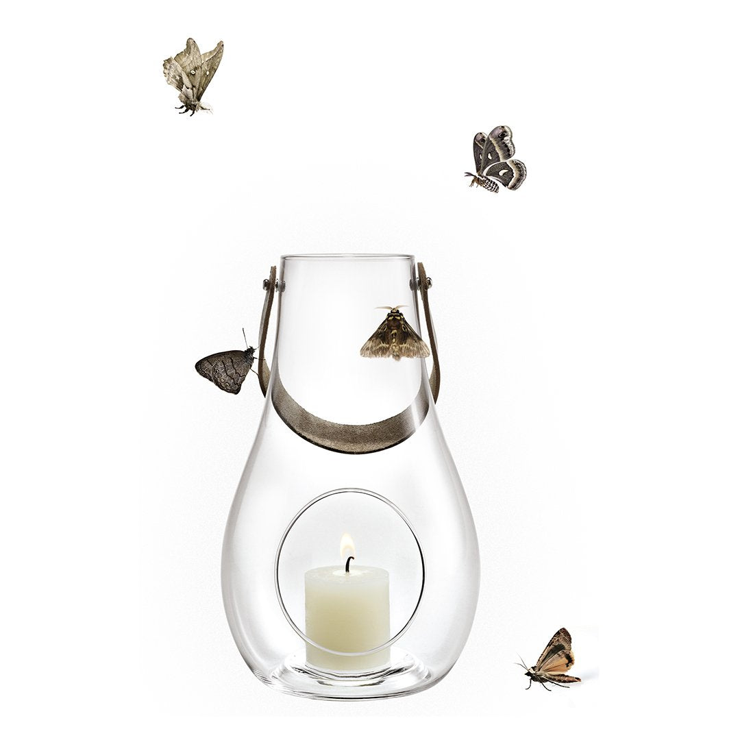 Modern LED Light Lantern for Home Decor - Indoor & Outdoor Decorative Lighting for Patio, Garden, and Camping
