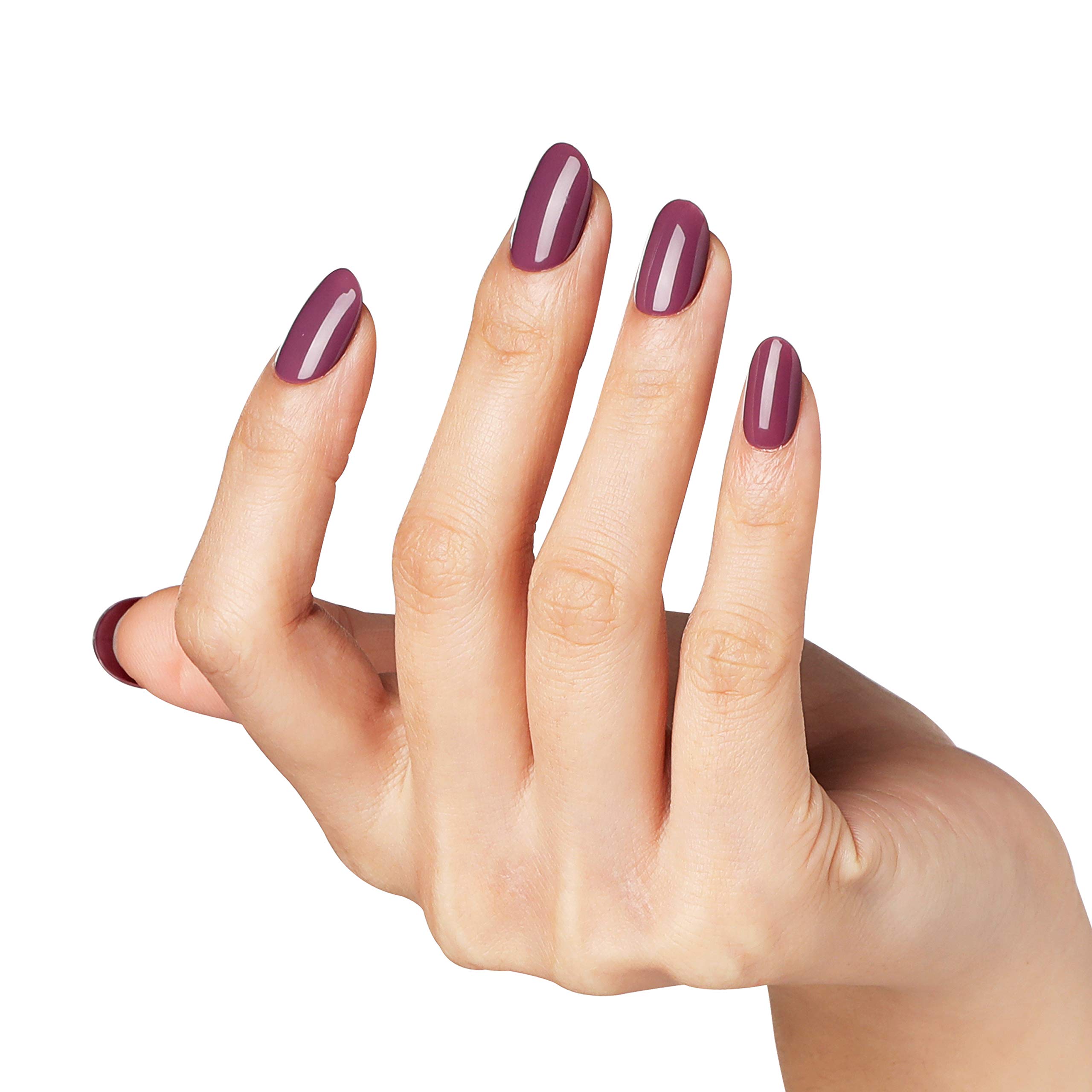 Bluesky Gel Nail Polish - Marvellous Mauve Bsh001 (Dark Purple) | 10ml Long-Lasting Chip-Resistant UV/LED Gel Polish | Perfect for Salon, Home Manicures & Special Occasions
