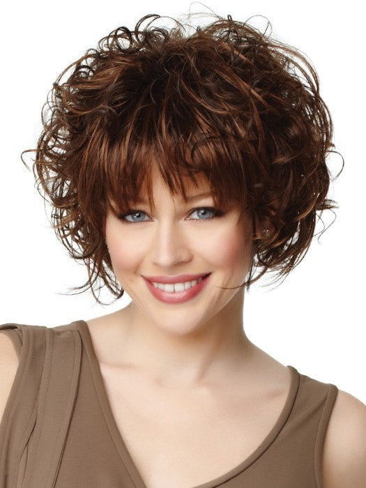 Flutter Synthetic Wig with Basic Cap - Soft & Natural Looking Hairpiece for Women | Perfect for Cosplay, Costume Parties & Everyday Wear