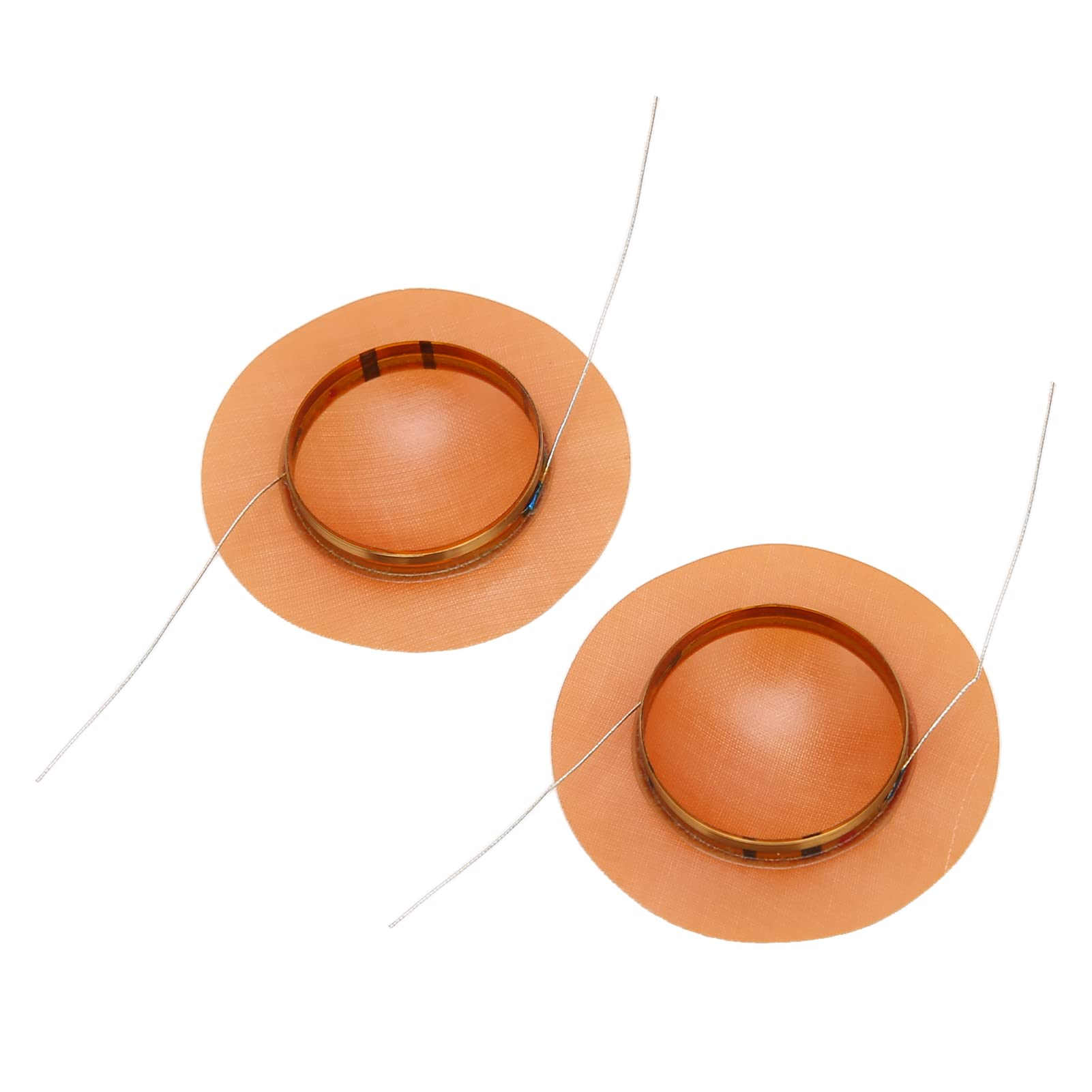 DOINGKING 2pcs Dome Voice Coil for Speaker Tweeter - Resin Sound Film & Elastic Voice Coil Accessories for DIY Speaker Assembly | Perfect for Home Audio, Car Stereo & Professional Sound System Upgrades