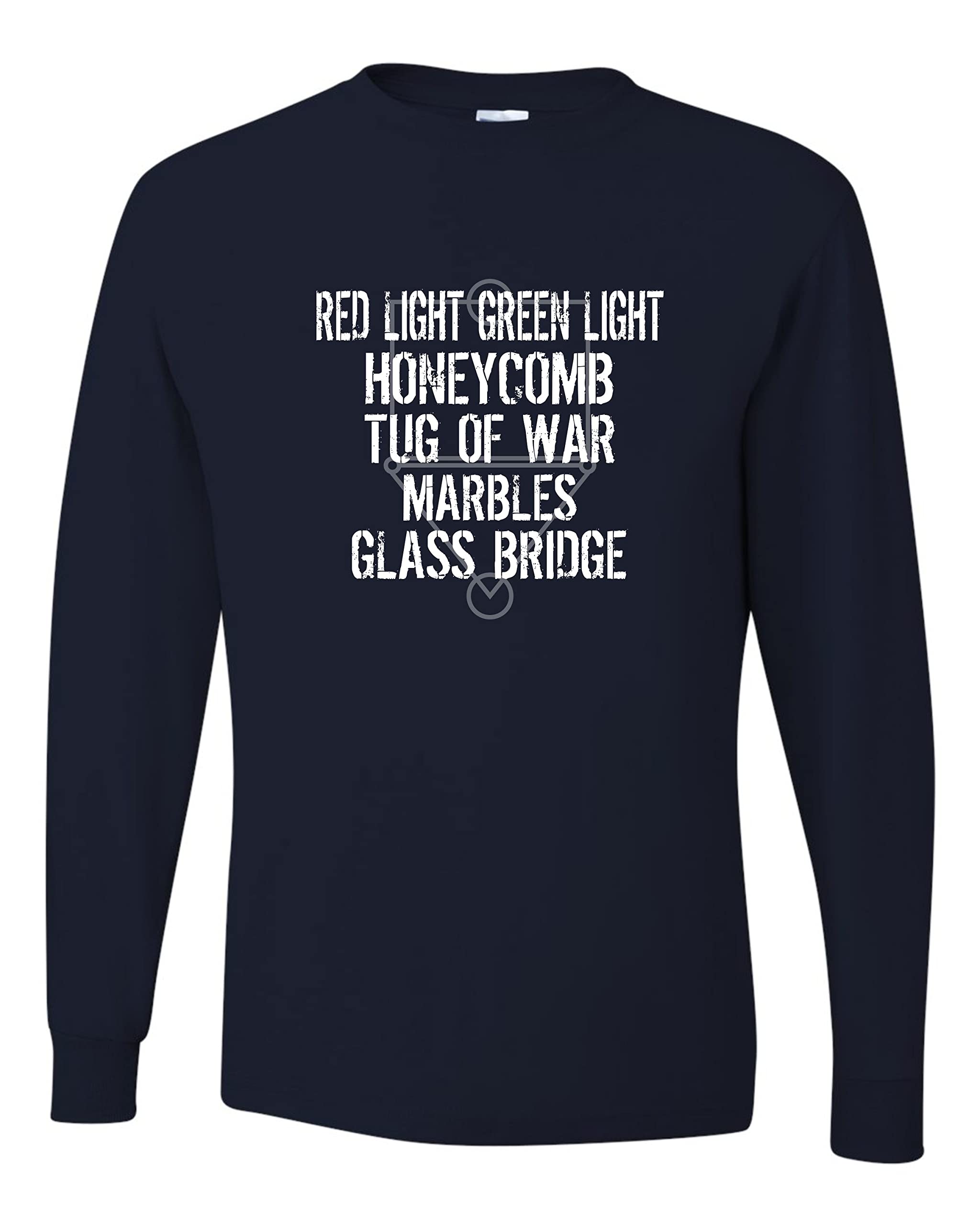 Squatch King Threads List of Games Adult Long Sleeve T-Shirt - Comfortable Graphic Tee for Gamers & Outdoor Enthusiasts - Perfect for Casual Wear, Gaming Events & Camping