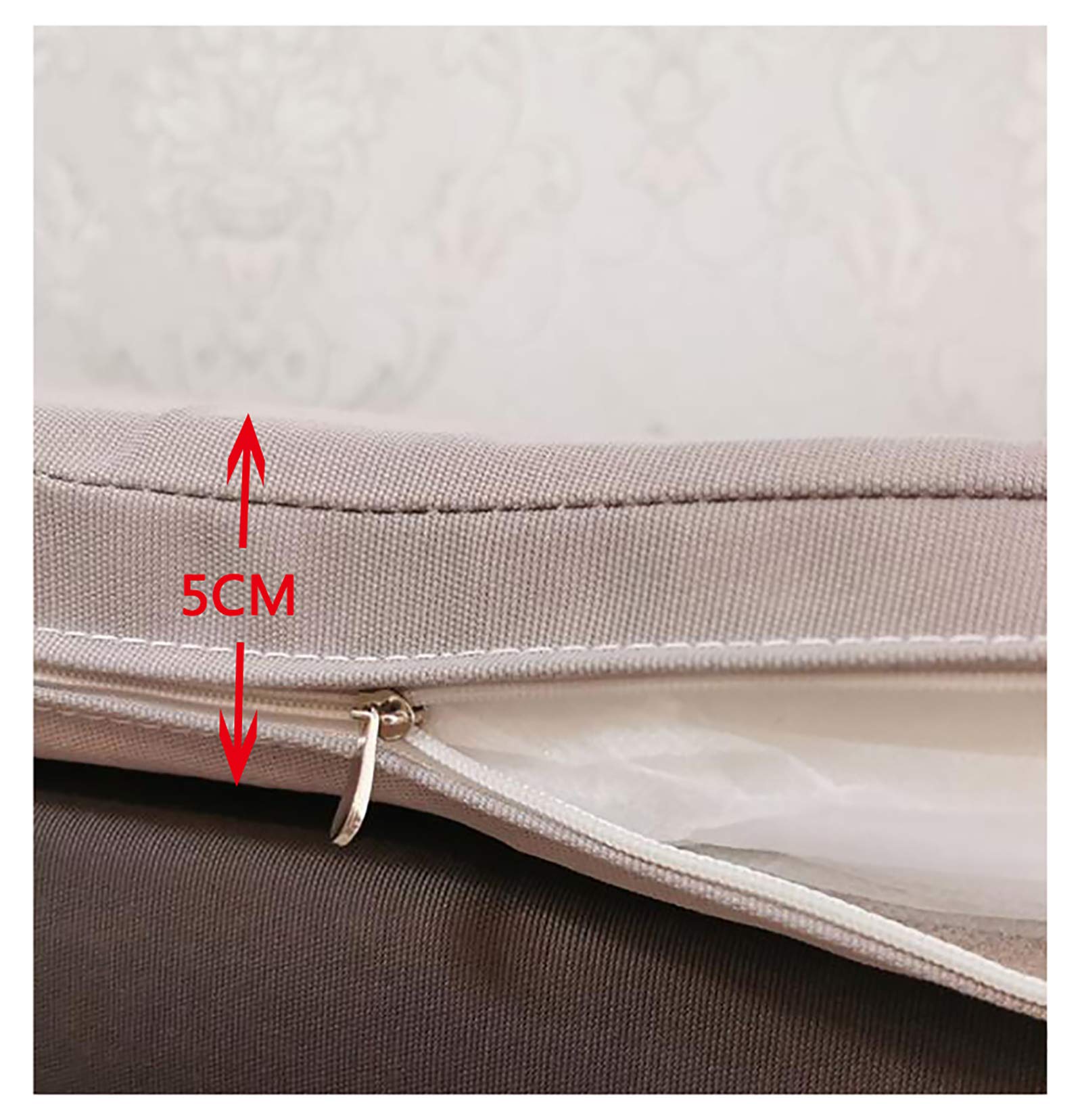 Non-Slip Waterproof Rectangle Bench Cushion - Comfortable Settee Seat Cushion for Patio, Garden, and Outdoor Furniture - Perfect for Lounging, Relaxing, and Entertaining Guests