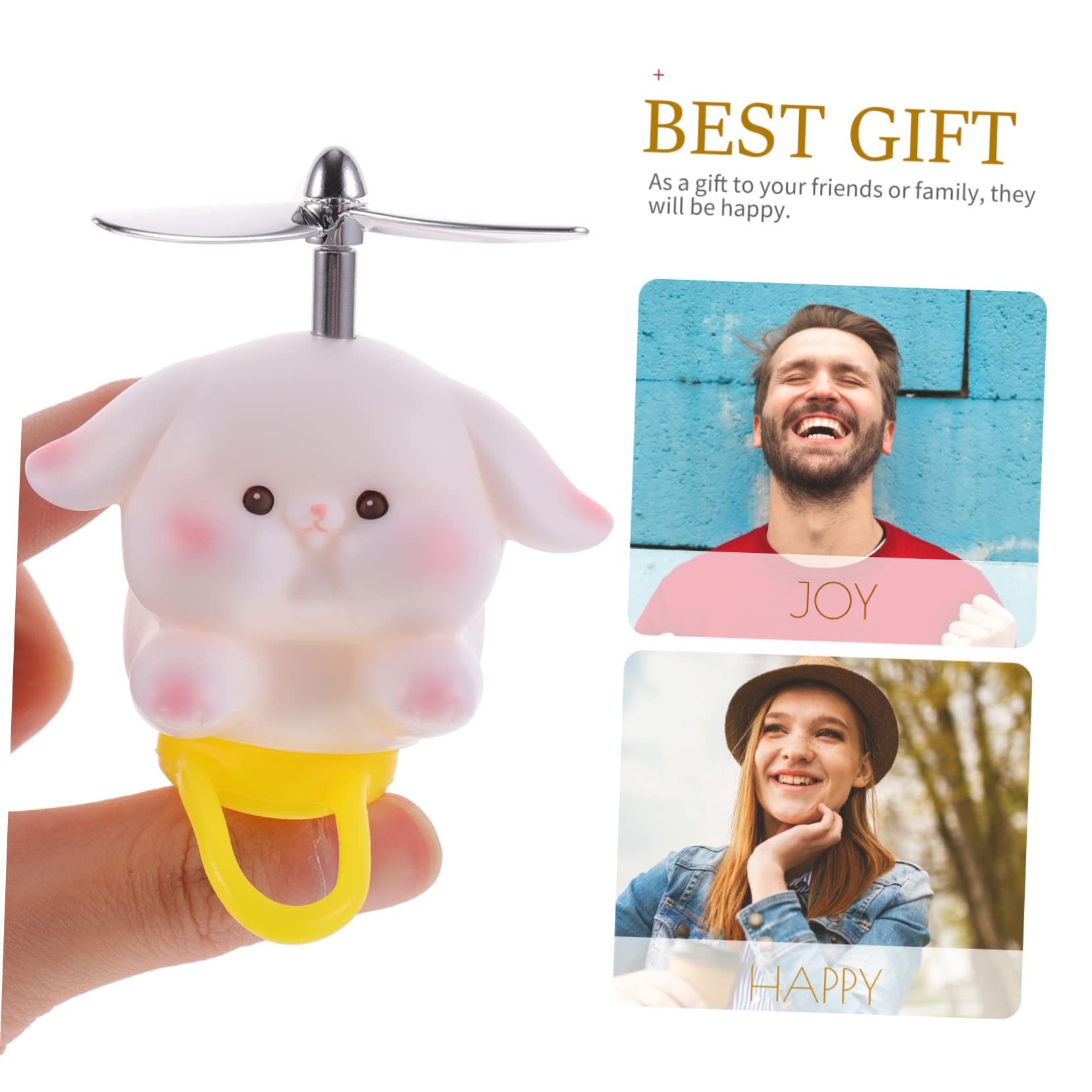HANABASS Doll Ornaments - Cute White Vinyl Car Mirror Accessories & Bike Decorations - Perfect for Car Interior Styling and Motorcycle Customization