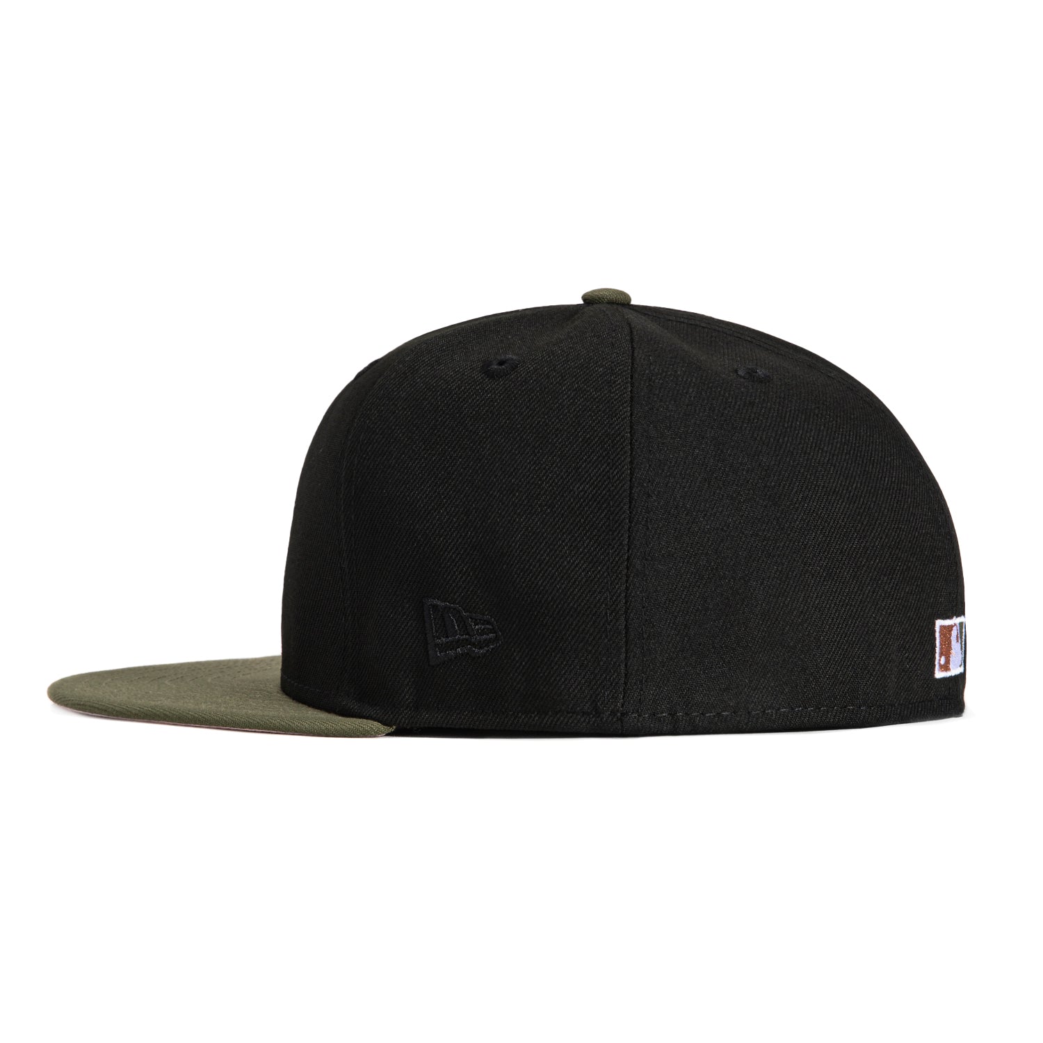 New Era 59Fifty Los Angeles Dodgers 40th Anniversary Patch Snapback Hat - Black & Olive - Limited Edition Baseball Cap for Men & Women - Perfect for Dodger Games, Sports Events & Streetwear Fashion