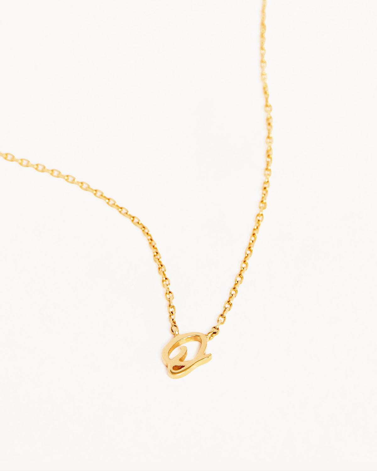 14K Solid Gold Love Letter Necklace for Women - Personalized Romantic Jewelry Gift for Her - Perfect for Anniversaries, Valentine's Day & Special Occasions