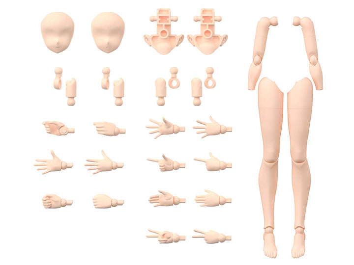 Bandai 30 Minutes Sisters 30MS OB-07 Option Body Parts - Arm & Leg Parts (Color A) Model Kit for Custom Action Figures | Perfect for Anime Collectors & DIY Figure Customization