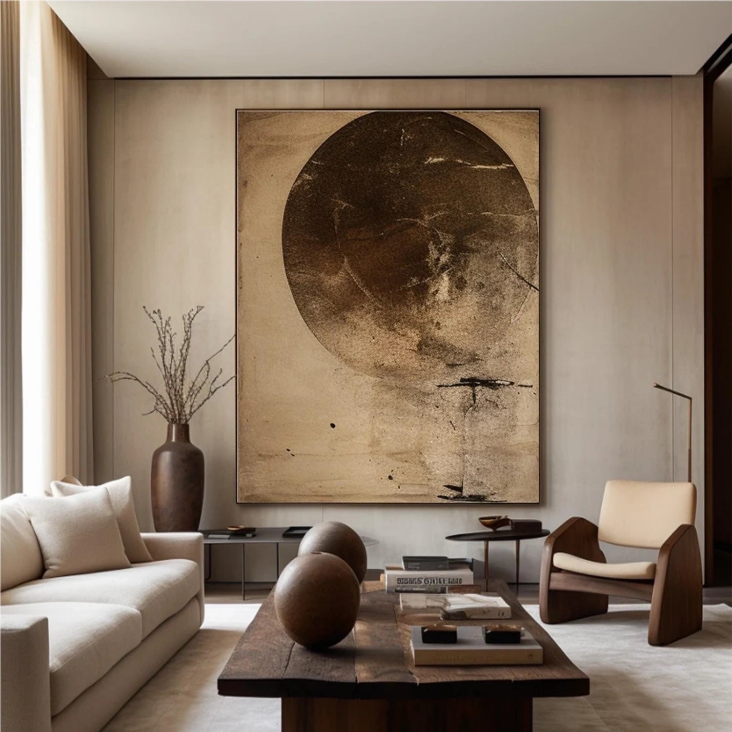 Abstract Tranquility Art Painting #WS267 - Modern Canvas Wall Art for Living Room, Bedroom & Office Decor