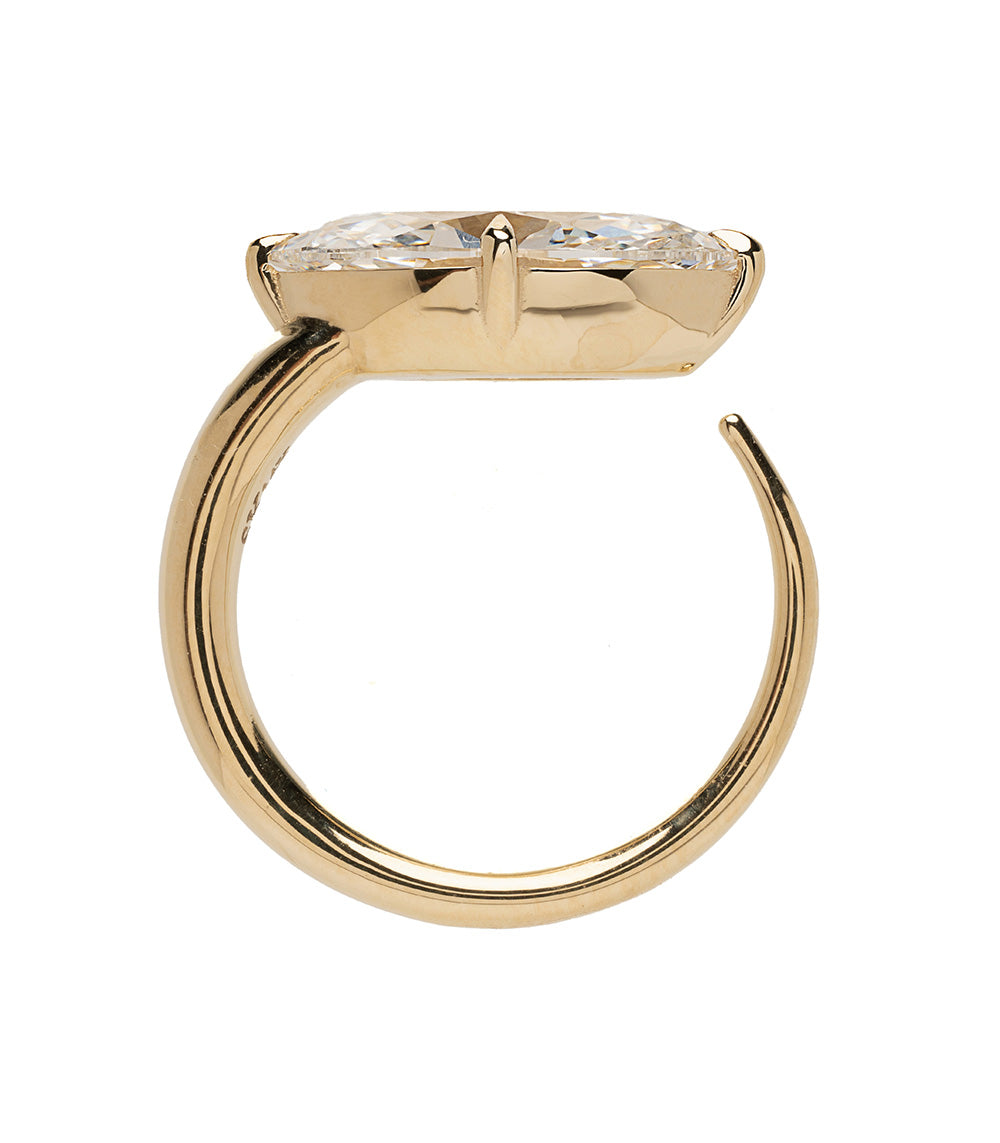 Exquisite Sloane Marquise Diamond Engagement Ring - 14K White Gold Wedding Band for Women, Perfect Proposal Gift & Anniversary Jewelry (Ideal for Romantic Proposals, Weddings & Special Occasions)