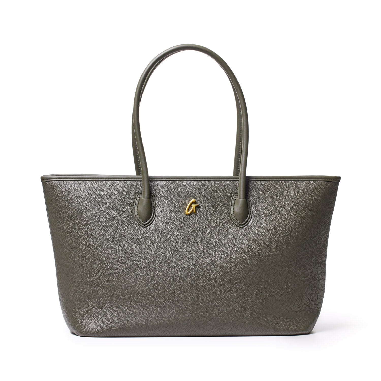 Stylish Pebble Tote Bag in Olive Green - Perfect for Work, Travel & Everyday Use